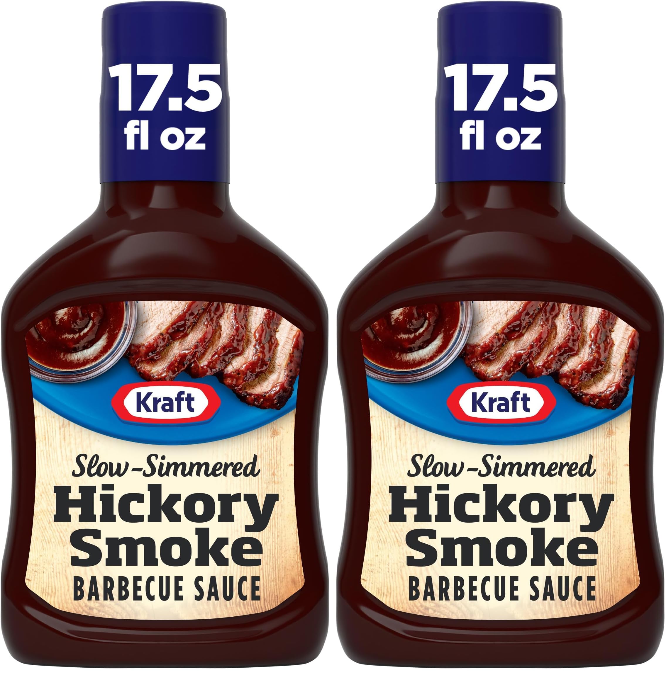 Amazon.com : Kraft Hickory Smoke Slow-Simmered Barbecue BBQ Sauce